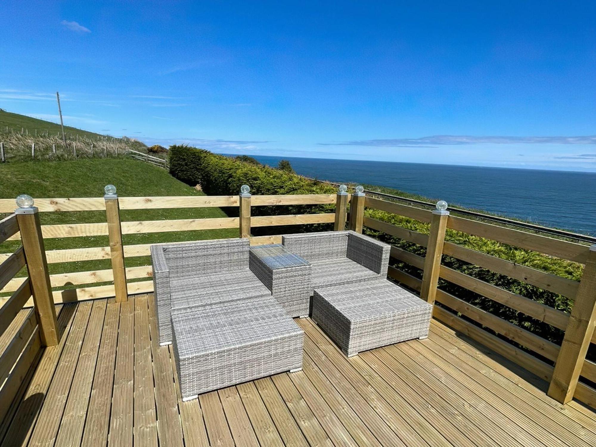 Вилла Sea View At Lamberton Burnmouth Экстерьер фото